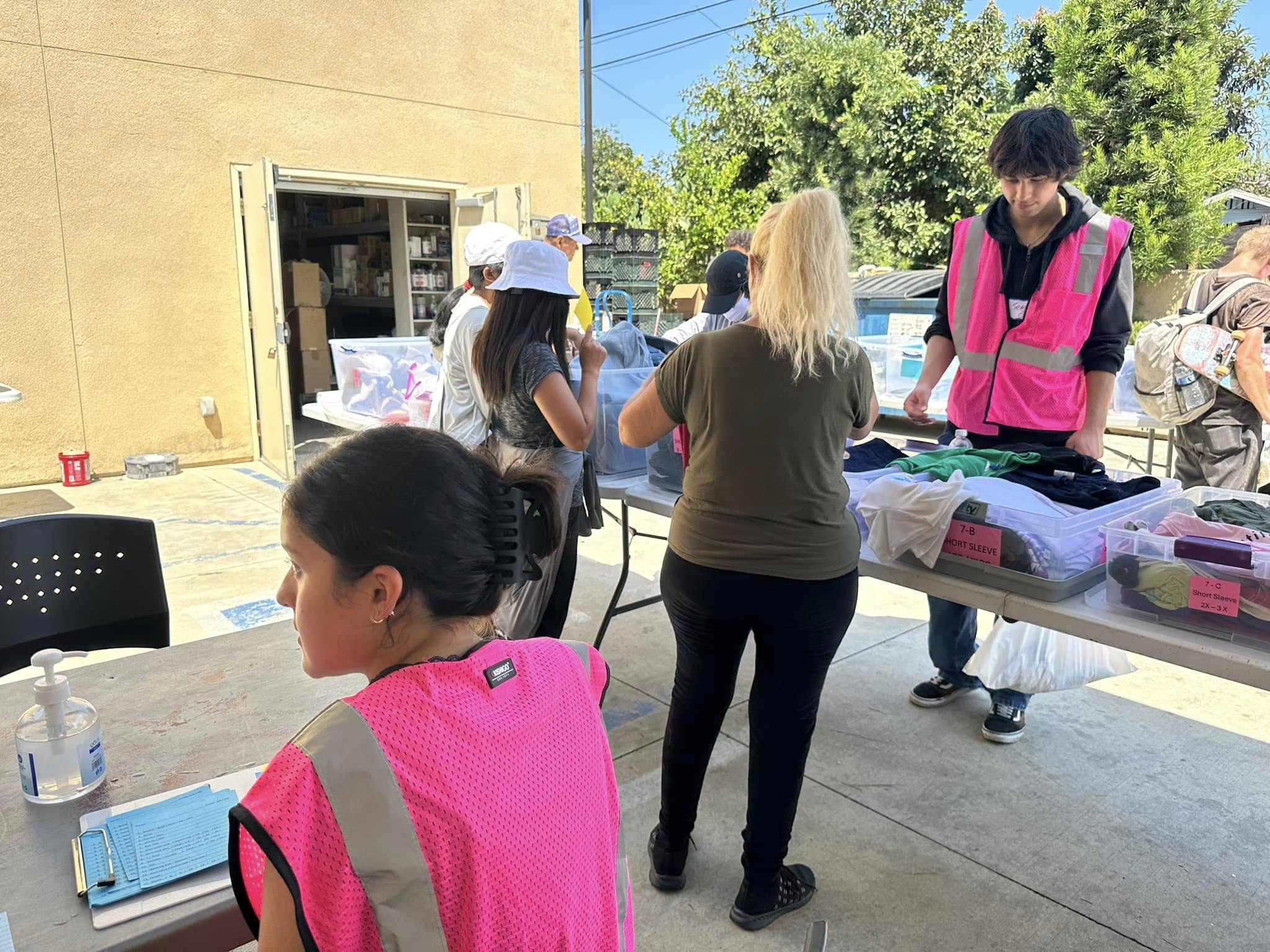 Relief activities
